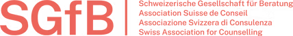 Logo der Schweizerischen Gesellschaft für Beratung mit ausgeschriebenem Namen
